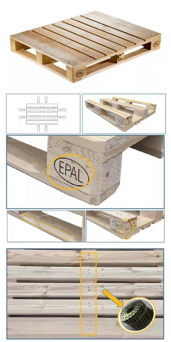 Custom Made Wooden Industrial Factory Pallet