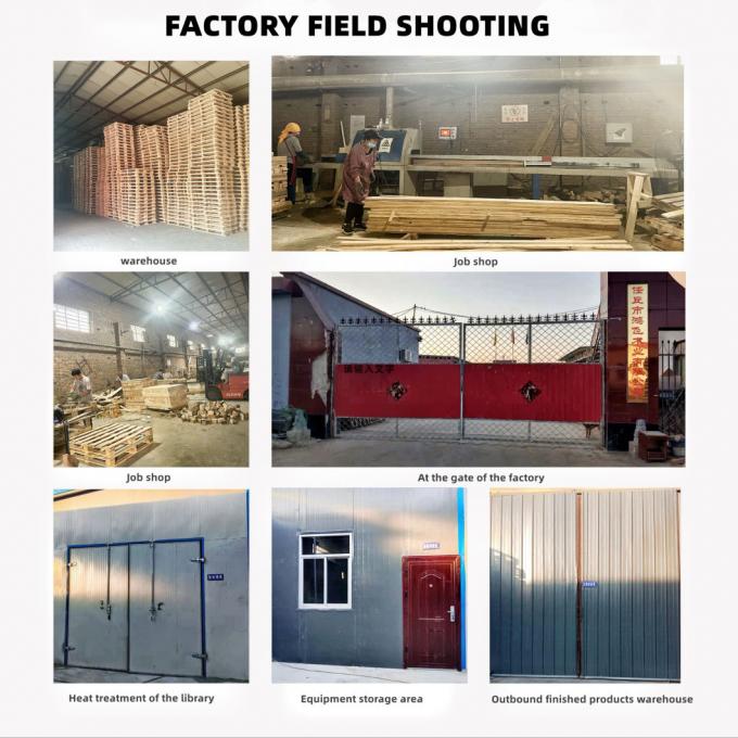 Custom Made Wooden Industrial Factory Pallet