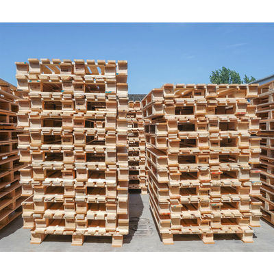 Good price 4 Way 2 Way Wooden Pallets Four Way Wooden Pallet For Goods Transportation online