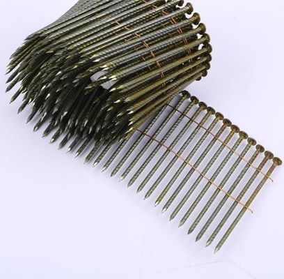 Good price Customized Galvanized Coil Nail 2.8mm*75mm Roofing Coil Nail online