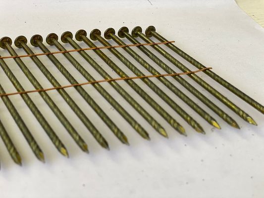Good price Length 25mm-130mm Wire Weld Coil Nails Roofing 15 Degree Coil Framing Nails online