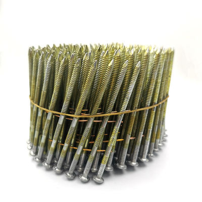 Good price 2 1/4 & Prime Roofing Nail Coils Wire Pallet Collated Roofing Nail Clavos Helicoidales online