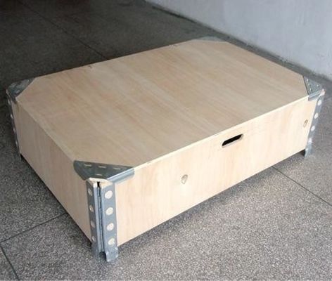 Good price Shipping Collapsible Plywood Box Nailless Foldable Wooden Box online