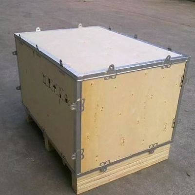 Good price Collapsible Wood Shipping Box Disassemble Materials Fumigation Wooden Box online