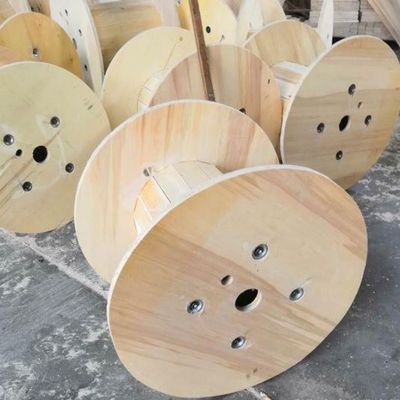 Good price Round Large Wood Cable Spool Diameter 1400mm Wooden Wire Reel online