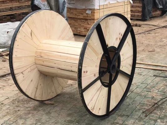 Good price Single Face Wooden Cable Reel Cable Drum Pine Recycled Cable Reels online
