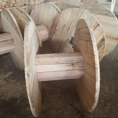 Good price Oak Walnut Empty Wooden Cable Drum Pine  Large Wooden Electrical Spools online