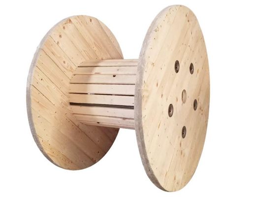 Good price Empty Large Wooden Cable Spools Cable Reel Wooden Wire Drum online