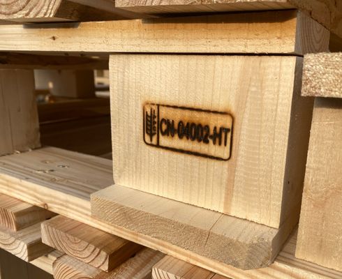 Good price Single Face Non Fumigation Pallets New Pine Wood European Standard Pallets online