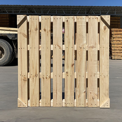 Good price Wooden Industrial Grade Hardwood Shipping Durable Reusable Stackable Easy To Handle Commercial Floor Pallet online