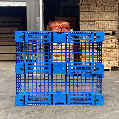 Good price 100% Virgin HDPE Recycled Food Grade Hygienic Industrial Plastic Pallet 4 Way Entry Single Faced Pallet online