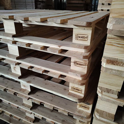 Good price Standard Single Face 4-Way Entry Wooden Pallet with Customized Size for Industrial Cargo online