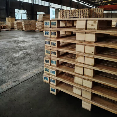 Good price Wooden Pallet 4-Way Entry Single Faced Cargo Pallet 1200 X 1000 Mm For Warehouse Transport online