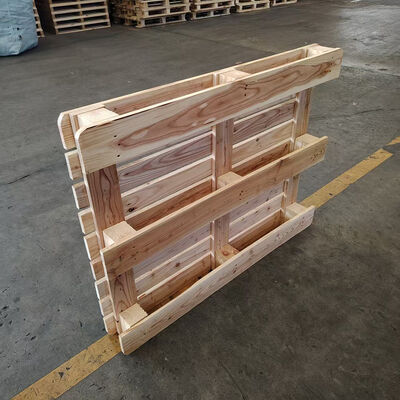 Good price Heavy Duty ISPM 15 Heat Treated Wooden Pallet with Customized Size for Export and Shipping online